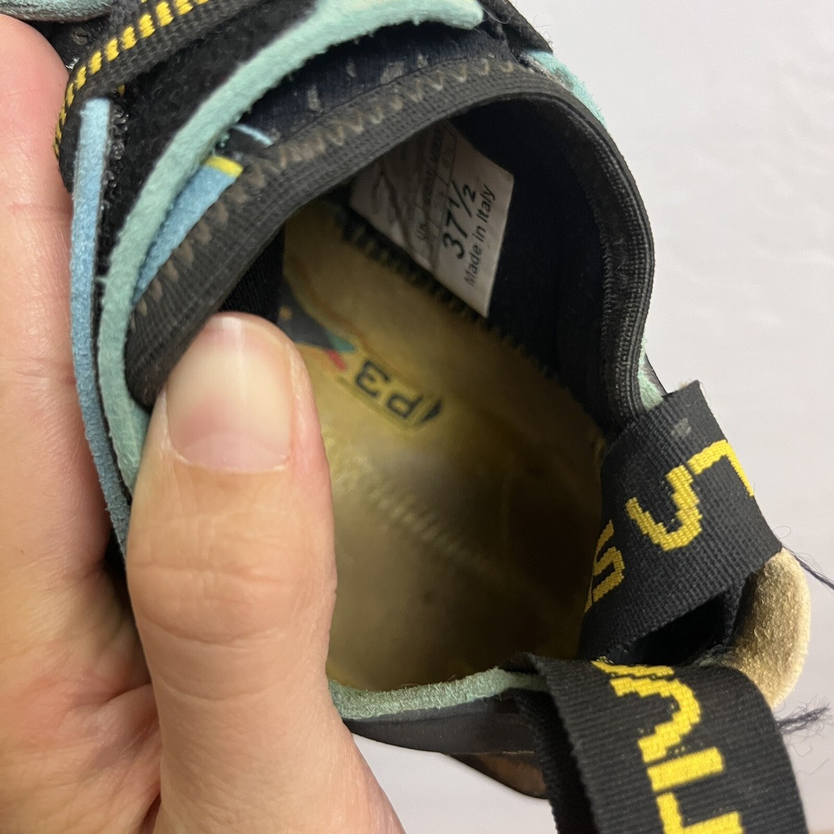 La Sportiva P3 Rock Climbing Shoes - Women's Size 6.5 - Blue