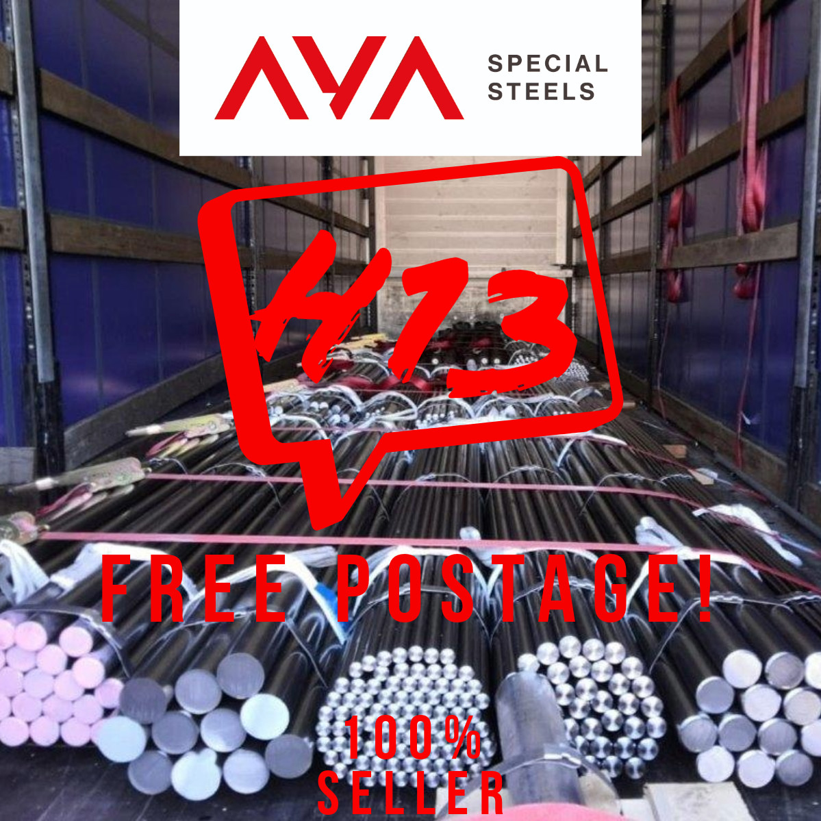 Barra redonda de acero para herramientas H13. ¡Varios diámetros y longitudes!**¡PRECIO MÁS BAJO EN EBAY!**