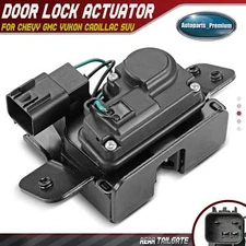 Tailgate Trunk Hatch Door Lock Actuator for Chevy GMC Yukon Cadillac 4 Pins