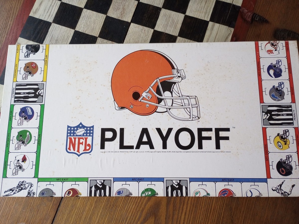 Big League Promotions NFL Playoff Cleveland Browns 1991 Board Game