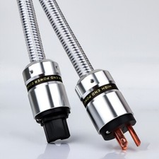 Audiophile US Main AC hifi Audio Power Cord With C13 IEC Female  AC Power Cable