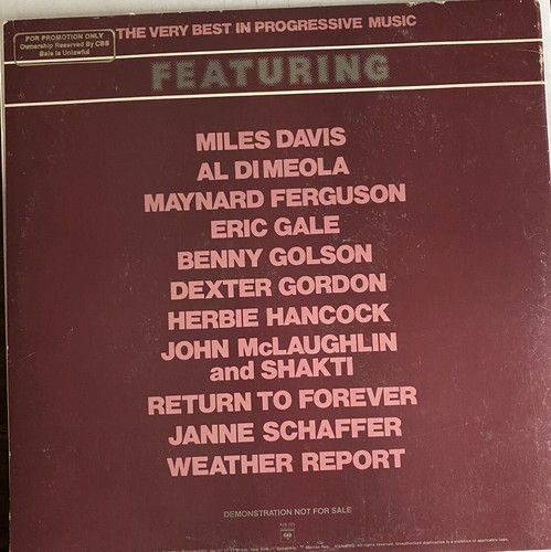 SOUND MUSICAL ADVICE 2 VINYL RECORD SET (PROMO) 2 LP'S MILES DAVIS,M/VG+ - Picture 2 of 11