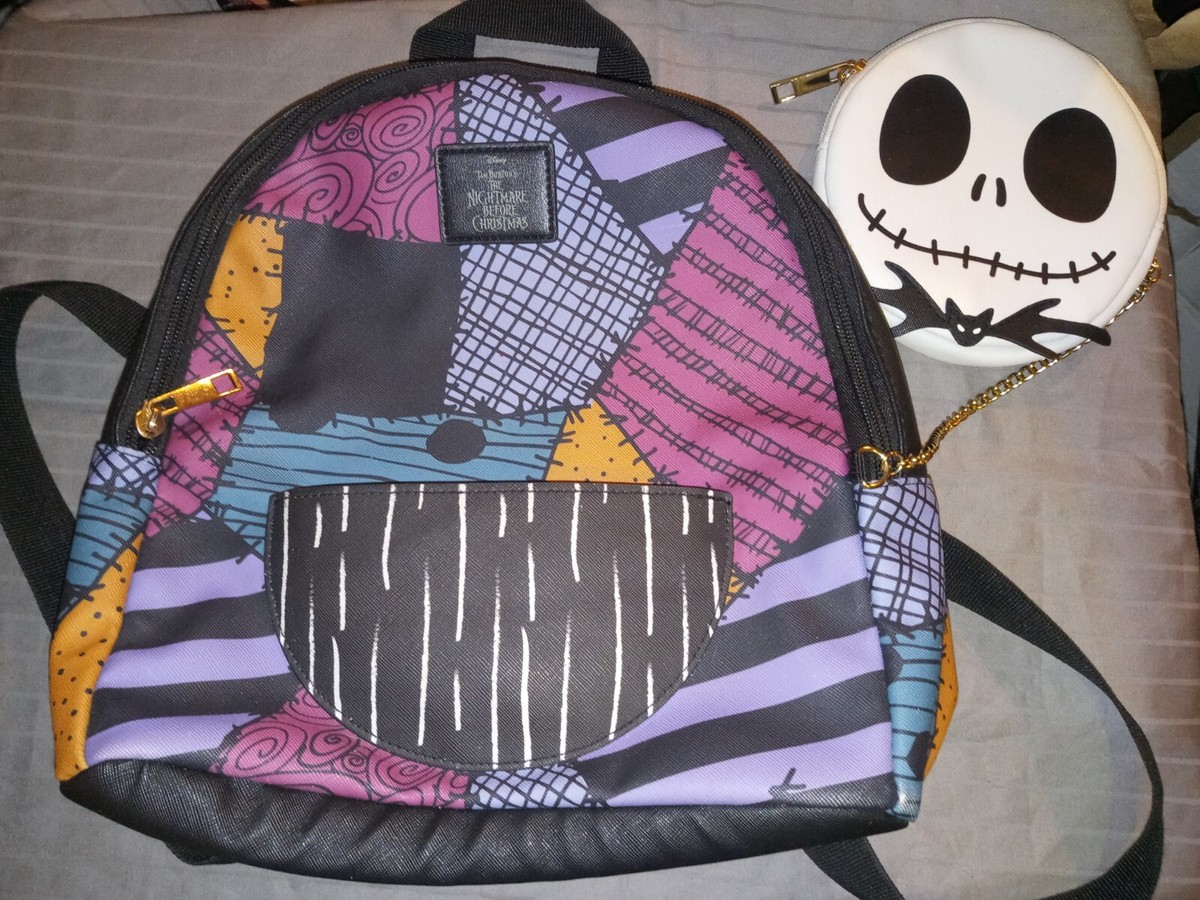 Disney Nightmare before christmas backpack with wallet Disney Nightmare Before Christmas | Mercari main image 2