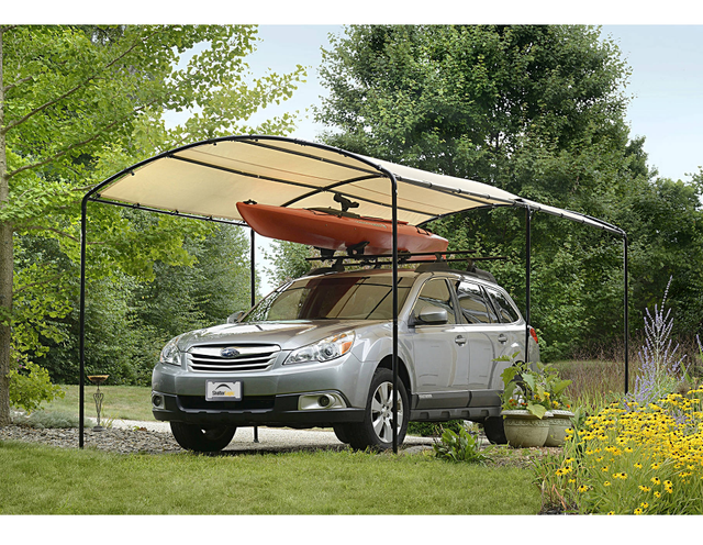 Garage Carport Canopy Sun Protection For Car Portable Fully
