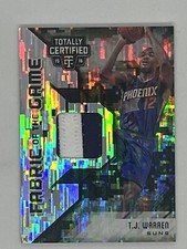 2015-16 Totally Certified T.J. Warren Fabric Of The Game Camo Prime Patch #01/25