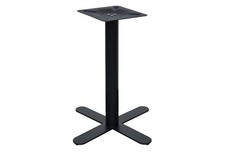 black cast iron flat table base dining restaurant pub cross - FREE DELIVERY