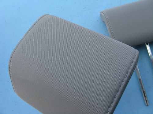 2009 2010 2011 HONDA PILOT REAR 3RD ROW SEAT HEADRESTS HEAD REST GRAY 09 10 11 - Picture 3 of 8