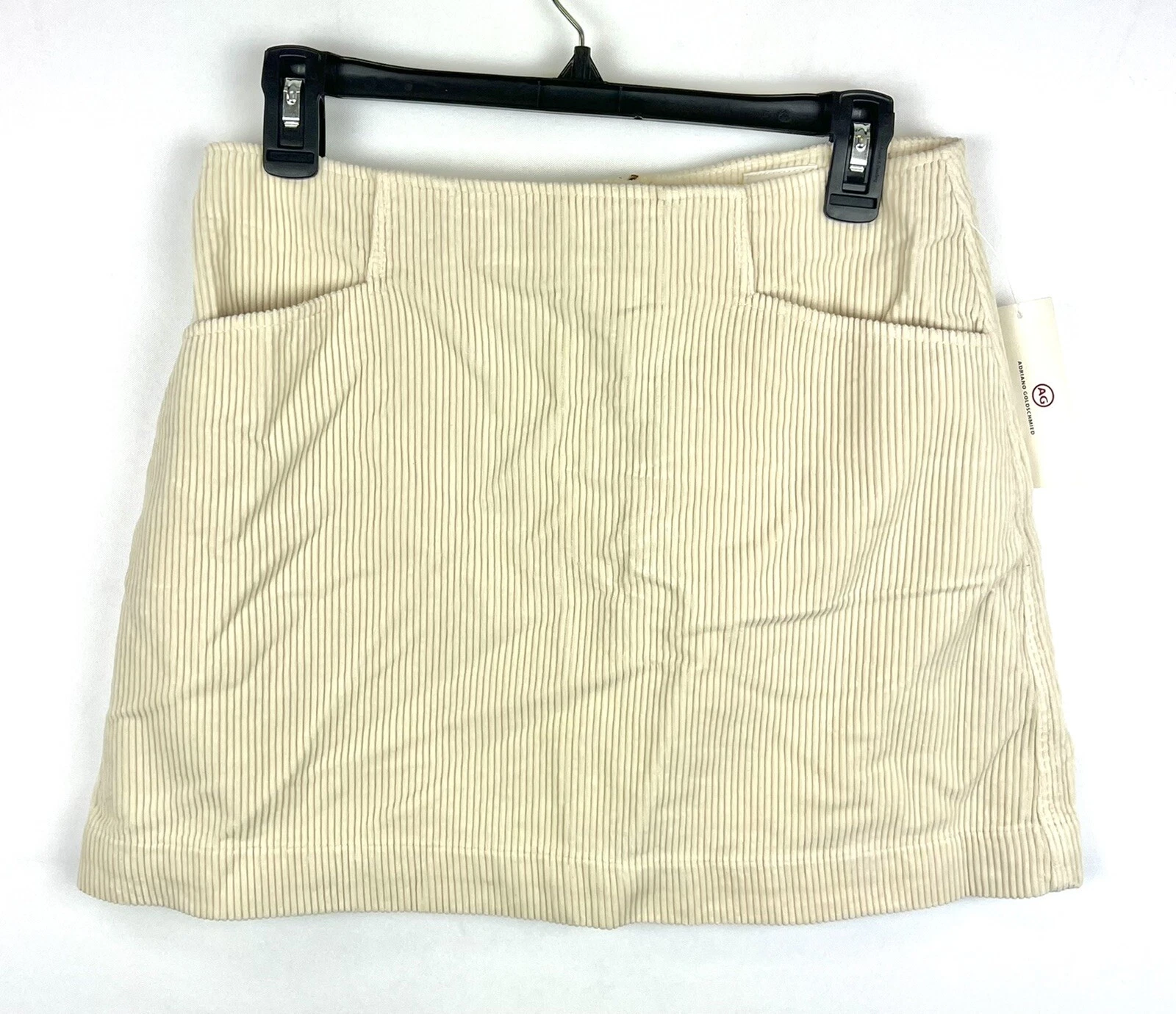 Adriano Goldschmied Women’s Bernadette Corduroy Mini Skirt Size 28