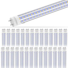 25pcs T8 4FT LED Tube Light Bulbs Garage G13 LED Shop Lights 22W 28W 60W 6000K