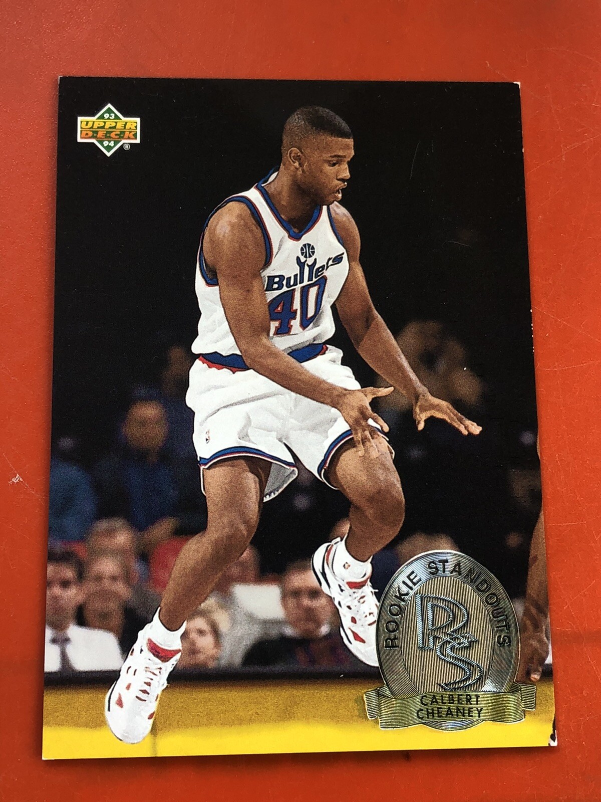 1993-94 Upper Deck Rookie Standouts Calbert Cheaney Rookie #RS13