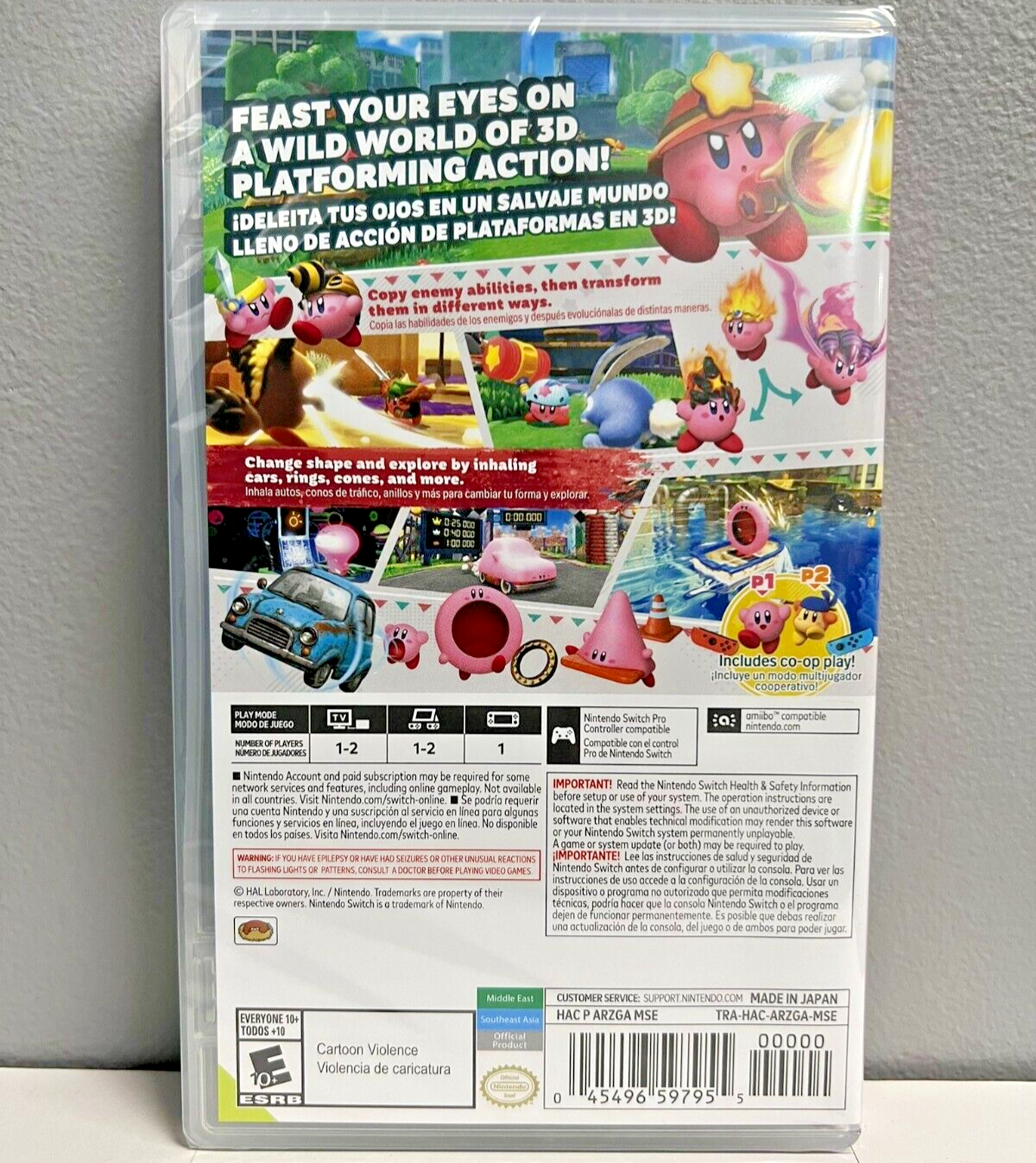  Kirby and the Forgotten Land - US Version : Nintendo of  America: Everything Else