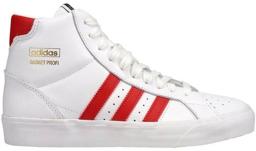 adidas basket profi Womens size 7 shoes white leather hightop sneakers |  eBay