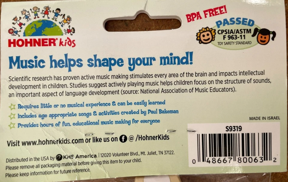 Hohner Kids - S9319 - Soprano Recorder - Image 3 of 3