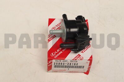 2586028160 Genuine Toyota VALVE ASSY, VACUUM SWITCHING, NO.1 25860