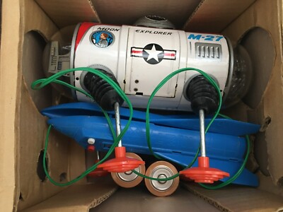 yonezawa moon explorer m27 FULLY WORKING BOX BRILLANTER ZUSTAND SEHR SELTEN