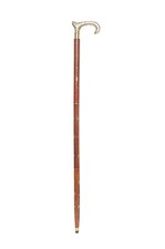 Brass Victorian Handle Wood Solid Cane Stick Walking Casual Sticks For Men/Women
