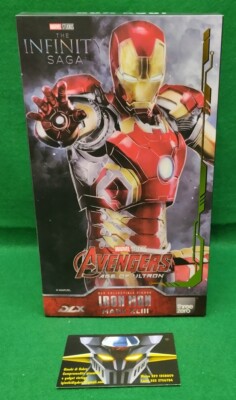 AVENGERS Age Of Ultron, DLX Sammelfigur, IRON MAN Mark XLIII, THREE ZERO.