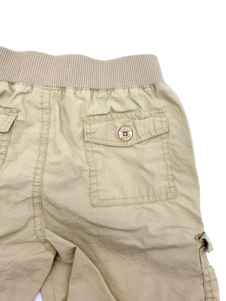 Pantalones Cortos Carga Guess Los Angeles Niños Talla 4 Bronceado Juego Algodón Ropa para Niños Pequeños  Foto 4 de 4