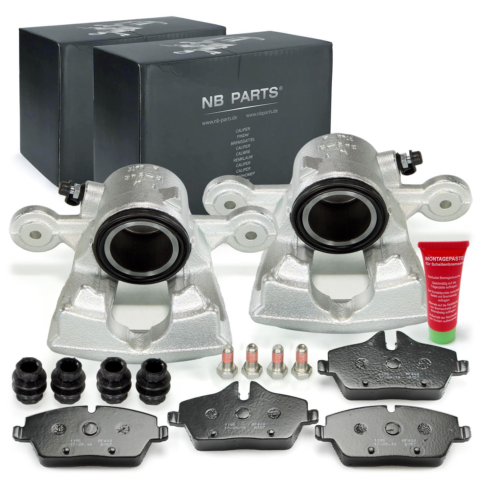 Brake Calipers Brake Pads Front For BMW 1 E81 E82 E87 E88