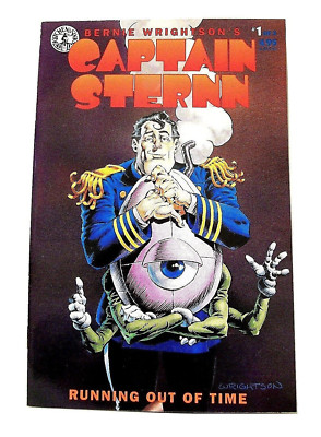 ''CAPTAIN STERNN'' Issue #1 (Sept 1993, Kitchen Sink Comic) f. BERNI WRIGHTSON art