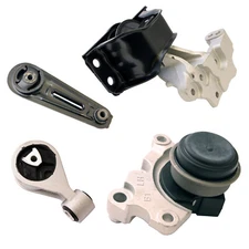 4pc Engine Motor Mount Kit Set for 08-13 Nissan Rogue FWD - Auto Transmission