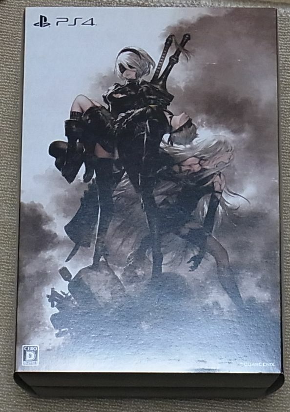 NieR Automata Black Box Edition PS4 Game Figure Art Book CD NieR Automata Black Box Edition PS4 Game Figure Art Book CD