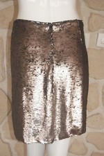 Jupe argenté neuve taille 36 marque MIM étiquetée à 25,99€ (b)