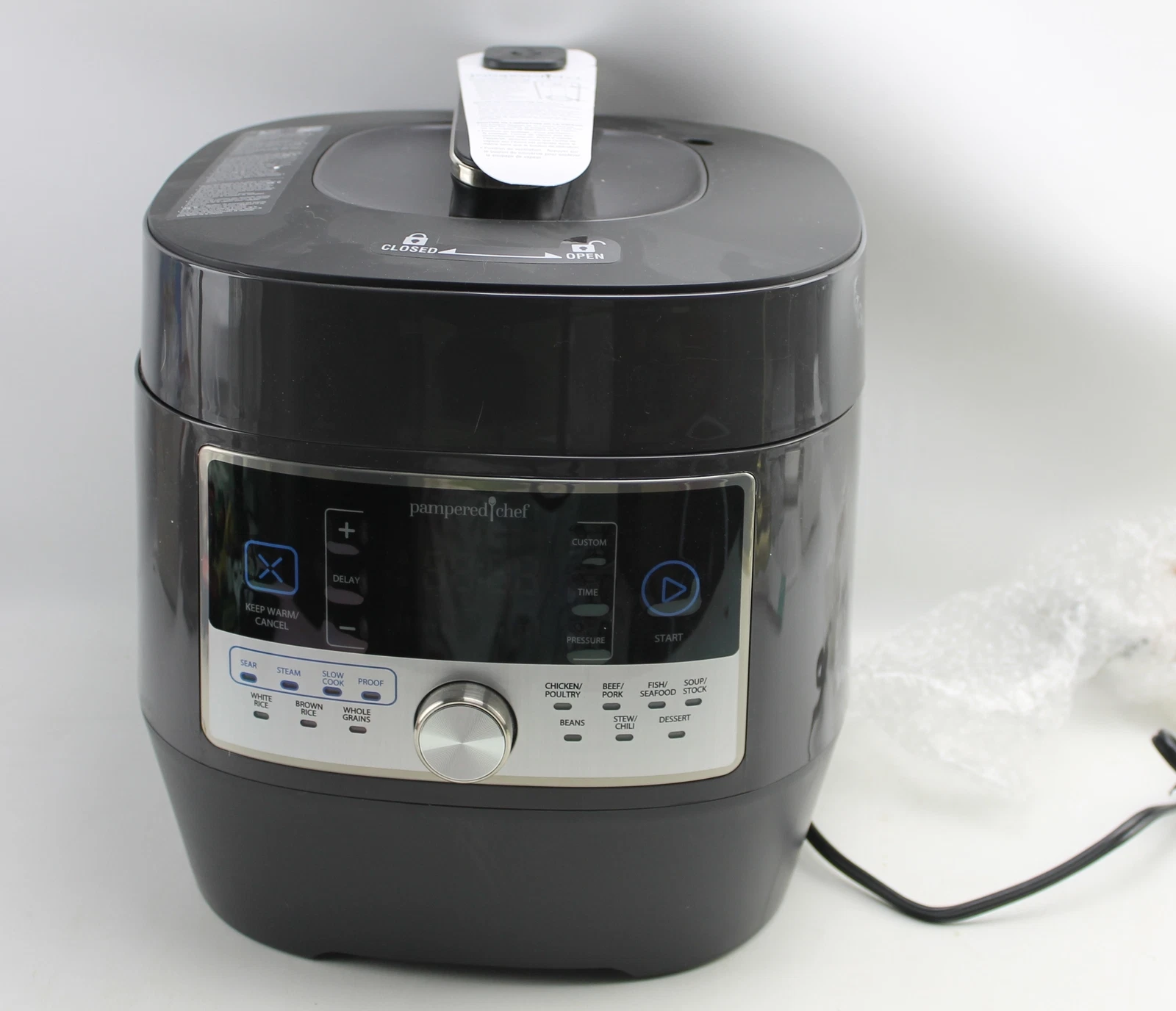 Pampered Chef Quick Cooker Ceramic Pot