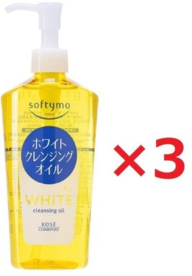 Kose Cosmeport Softymo White Cleansing Oil 230ml Set Of 3