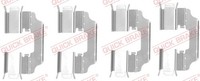 Quick Brake ZubehöRsatz Scheibenbremsbelag 109-1770 FüR Renault Citan Mercedes 2