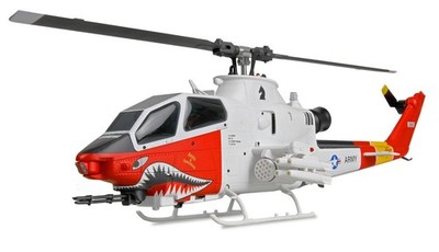 AMEWI 25372 Hubschrauber  RC Bell AH-1 Artic Cobra Helikopter 6-Kanal 3D/6G RTF