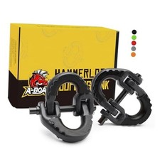 1/2 Safety Chain Connector Link, 2pack Hammerlock Coupling Link for Black