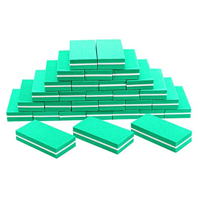 Buffer Block Nail File, 100/180 Grit Sponge Nail Buffers for Acrylic Nails, 