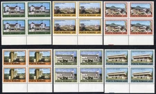 Romania 1979 Modern Romanian architecture  MNH, OG+PHIL@, block4X12,