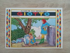 GIOTTO ALBUM da Disegno Vintage anni 70 Nuovo Rimanenza  Magazzino d'epoca 