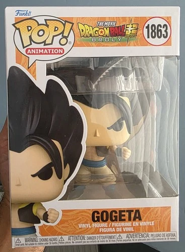 Gogeta Funko Pop Dragon Ball Super Broly Nuevo Sin Abrir Base Forma #1863