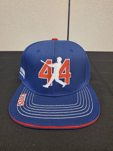 Chicago Cubs Anthony Rizzo 44 Buona Beef Snap Back Hat SGA -BR
