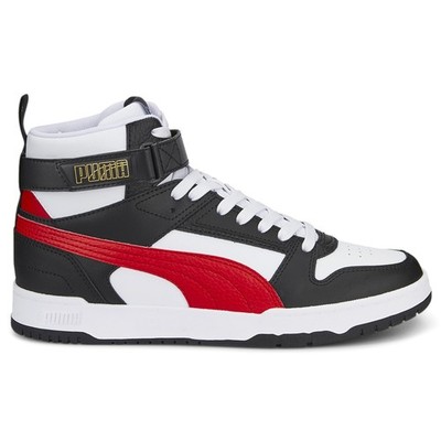 PUMA Rbd Game High Top  Mens Black, White Sneakers Casual Shoes 38583905