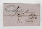 Departure letter Avignon January 9, 1837 Very good condition