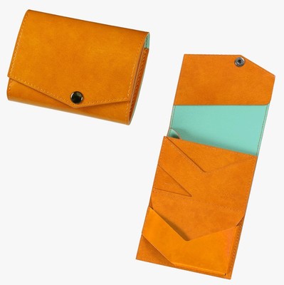 [Abrasas] Small Wallet That Can Fit A Lot, Yellow_