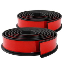 Universal Rubber Fender Flare Trim 23ft 2pcs 2.17inch Wide Wheel Arch Protector
