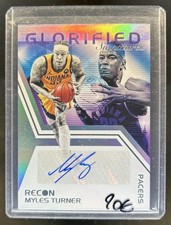 2020-21 Panini Recon Myles Turner Glorified Signatures Auto #GS-MYT Pacers