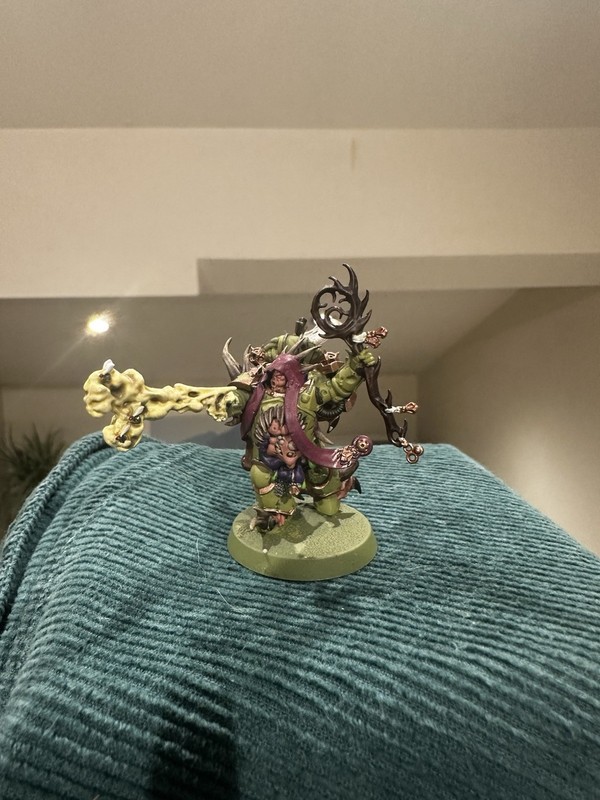 Warhammer 40k Malignant Plaguecaster Death Guard Miniature