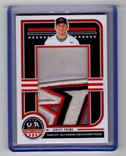 2025 Panini Stars & Stripes Jersey Prime Teagan Scott Jersey 3 colors 17/26 Team
