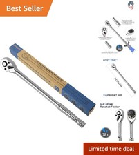 Compatibility 12 Inch Drive Ratchet Wrench 20 Inch Chrome Steel Professional