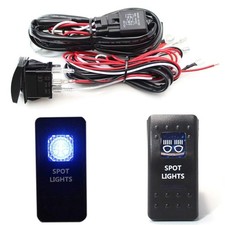 2-output Relay Wiring Harness W Led Spot Lights Led Light Switch For Fog Lamp 2-output Relay Wiring Harness W Led Spot Lights Led Light Switch For Fog Lamp