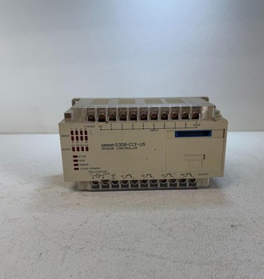 Omron S3D8-CCF-US Sensor Controller 100 240VAC 50/60Hz 45VA GHA-185
