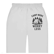 'Camp More Worry Less' Adult Sweatpants / Joggers (JO055489)