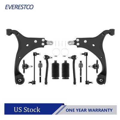 Front Lower Control Arms Ball Joints Sway Bar Link For Hyundai Elantra 2007-2012
