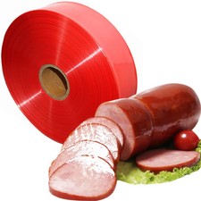 10 Meter Plastic Sausage Casings 85mm/100mm/120mm Width Ham Sausage Carcasas